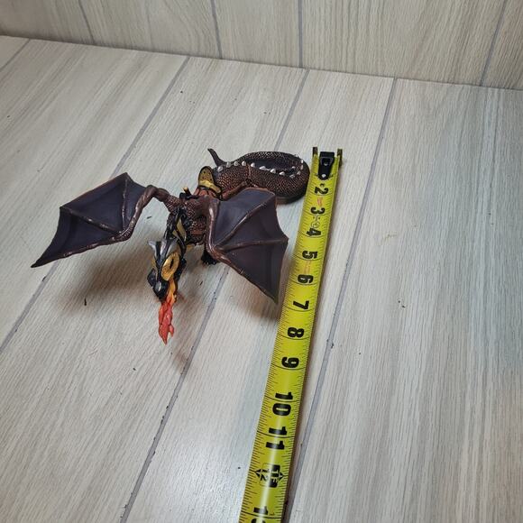 Papo 2007 Medieval Knights Dragon Of Darkness Figurine Toy PVC Character 10" - Picture 6 of 13